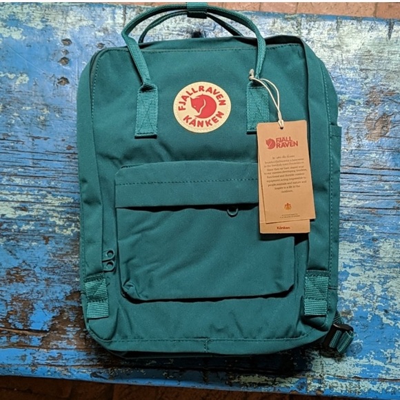 kanken backpack turquoise